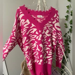 Pink sweater